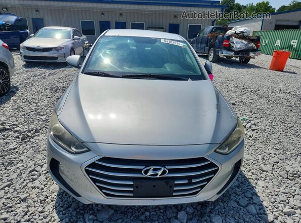 5NPD84LF9JH244154 2018 HYUNDAI ELANTRA Silver წინა ხედი
