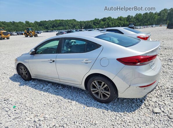 5NPD84LF9JH244154 2018 HYUNDAI ELANTRA Silver უკანა მარცხენა