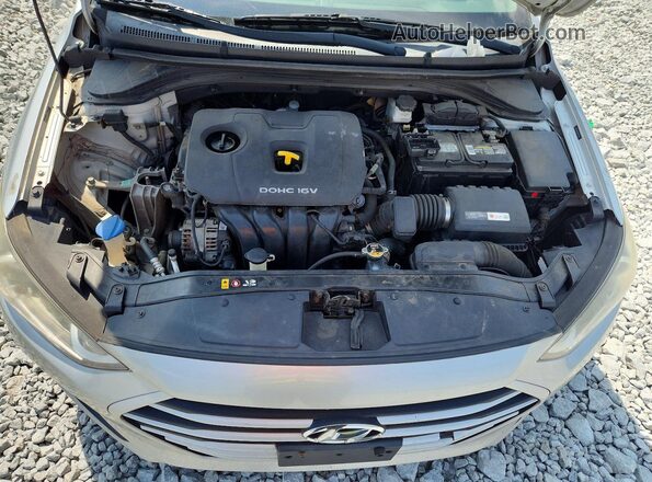 5NPD84LF9JH244154 2018 HYUNDAI ELANTRA Silver უკანა სალონის ხედი