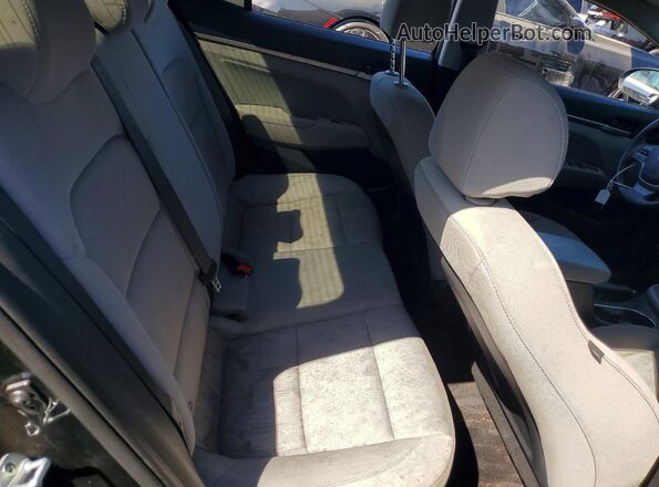 5NPD84LF9JH259298 2018 HYUNDAI ELANTRA Black Вид задніх сидінь