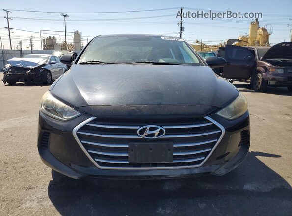 5NPD84LF9JH259298 2018 HYUNDAI ELANTRA Black Вид спереду