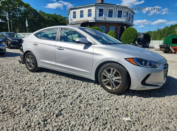 5NPD84LF9JH259656 2018 HYUNDAI ELANTRA Silver Front right