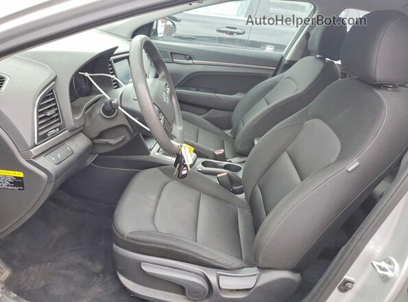 5NPD84LF9JH259656 2018 HYUNDAI ELANTRA Silver Front interior view