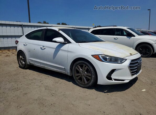 5NPD84LF9JH269488 2018 HYUNDAI ELANTRA White წინა მარჯვენა