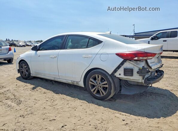5NPD84LF9JH269488 2018 HYUNDAI ELANTRA White უკანა მარცხენა