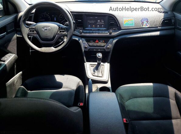 5NPD84LF9JH269488 2018 HYUNDAI ELANTRA White წინა პანელის ხედი