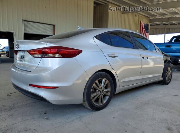 5NPD84LF9JH276389 2018 HYUNDAI ELANTRA Silver Rear right