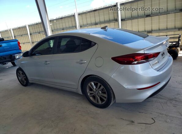 5NPD84LF9JH276389 2018 HYUNDAI ELANTRA Silver Rear left