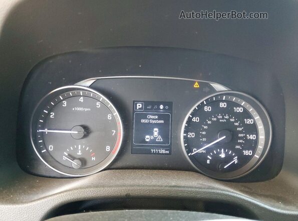 5NPD84LF9JH276389 2018 HYUNDAI ELANTRA Silver Instrument cluster view