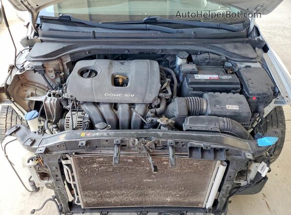 5NPD84LF9JH276389 2018 HYUNDAI ELANTRA Silver Rear interior view