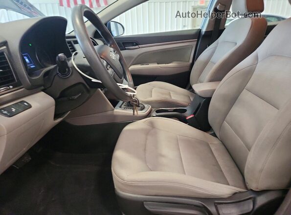 5NPD84LF9JH279650 2018 HYUNDAI ELANTRA Blue Սալոնի դիմացի տեսք