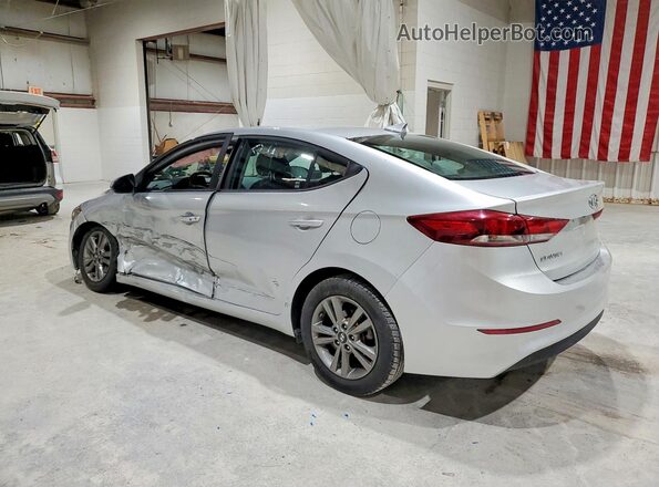 5NPD84LF9JH280555 2018 HYUNDAI ELANTRA Silver Rear left