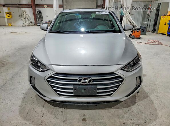 5NPD84LF9JH280555 2018 HYUNDAI ELANTRA Silver Front view