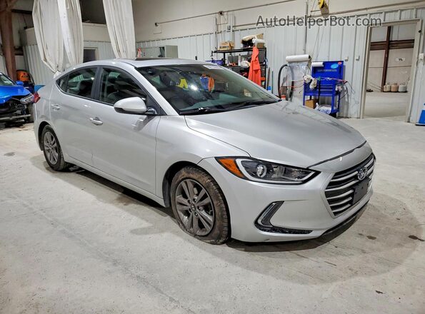 5NPD84LF9JH280555 2018 HYUNDAI ELANTRA Silver Front right