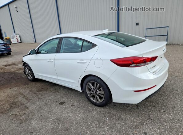 5NPD84LF9JH280670 2018 HYUNDAI ELANTRA White უკანა მარცხენა