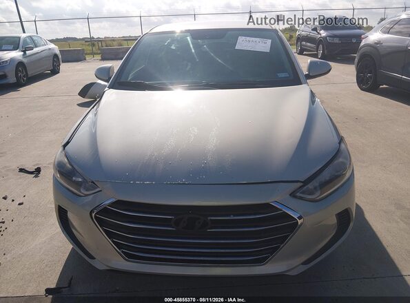 5NPD84LF9JH281379 2018 HYUNDAI ELANTRA Gold Vista del cuadro de instrumentos