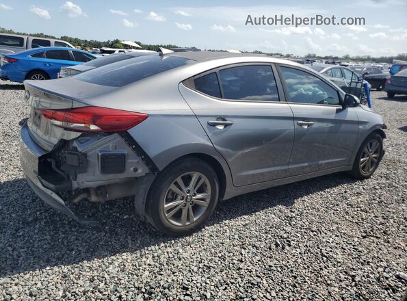 5NPD84LF9JH281852 2018 HYUNDAI ELANTRA Gray Rear right