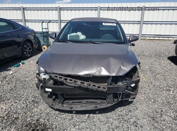5NPD84LF9JH281852 2018 HYUNDAI ELANTRA Gray Front view