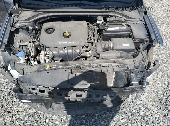 5NPD84LF9JH281852 2018 HYUNDAI ELANTRA Gray Rear interior view
