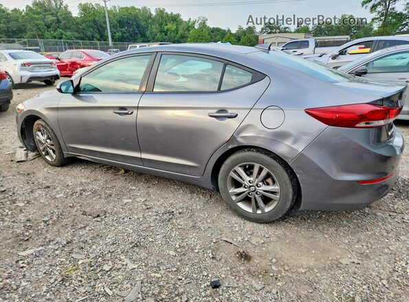 5NPD84LF9JH283861 2018 HYUNDAI ELANTRA Gray Задня ліва чверть