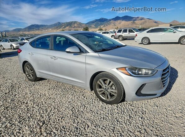 5NPD84LF9JH296545 2018 HYUNDAI ELANTRA Silver Delantero derecho