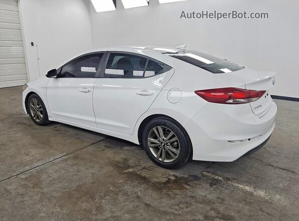 5NPD84LF9JH301792 2018 HYUNDAI ELANTRA Белый Задняя левая четверть