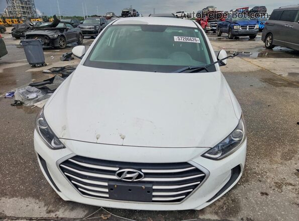 5NPD84LF9JH302845 2018 HYUNDAI ELANTRA White Front view