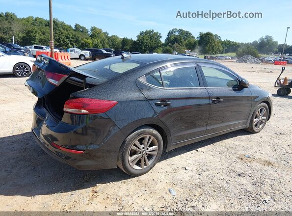 5NPD84LF9JH308466 2018 HYUNDAI ELANTRA Black Rear right