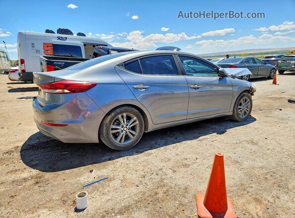 5NPD84LF9JH317300 2018 HYUNDAI ELANTRA Gray Tył prawy