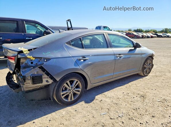 5NPD84LF9JH320875 2018 HYUNDAI ELANTRA Charcoal Tył prawy