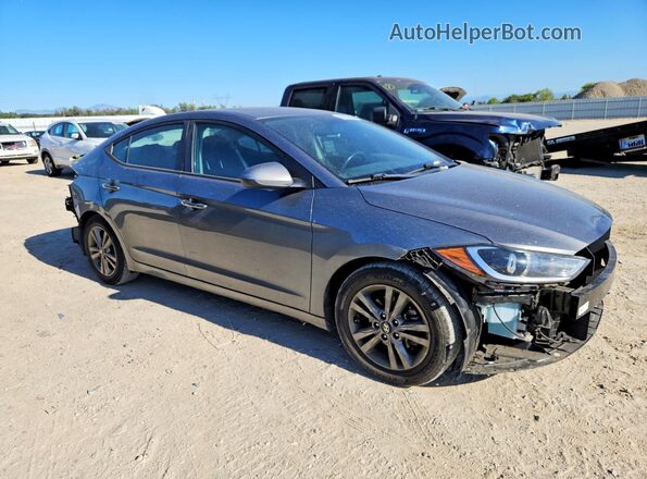 5NPD84LF9JH320875 2018 HYUNDAI ELANTRA Charcoal Przód prawy