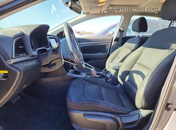 5NPD84LF9JH320875 2018 HYUNDAI ELANTRA Charcoal Widok wnętrza z przodu