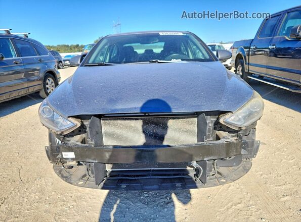 5NPD84LF9JH320875 2018 HYUNDAI ELANTRA Charcoal Widok z przodu