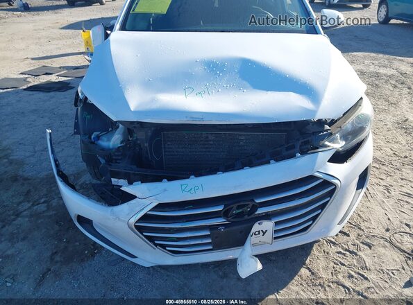 5NPD84LF9JH325235 2018 HYUNDAI ELANTRA White წინა ხედი