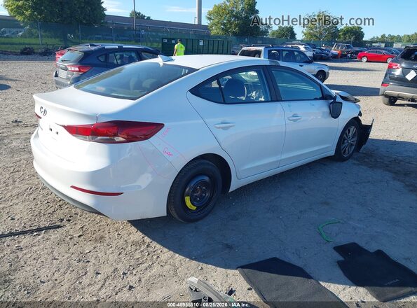 5NPD84LF9JH325235 2018 HYUNDAI ELANTRA White უკანა მარჯვენა
