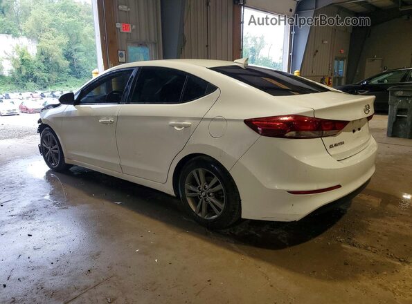 5NPD84LF9JH329317 2018 HYUNDAI ELANTRA White Rear left