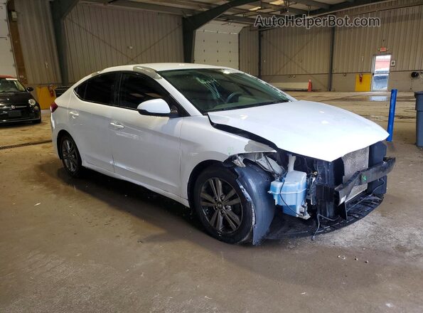 5NPD84LF9JH329317 2018 HYUNDAI ELANTRA White Front right