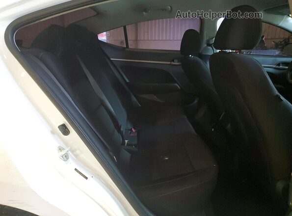 5NPD84LF9JH329317 2018 HYUNDAI ELANTRA White Rear seats view