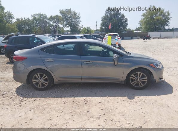 5NPD84LF9JH338146 2018 HYUNDAI ELANTRA Silver Vista interior trasera