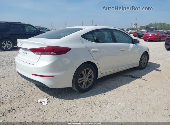 5NPD84LF9JH342861 2018 HYUNDAI ELANTRA White უკანა მარჯვენა