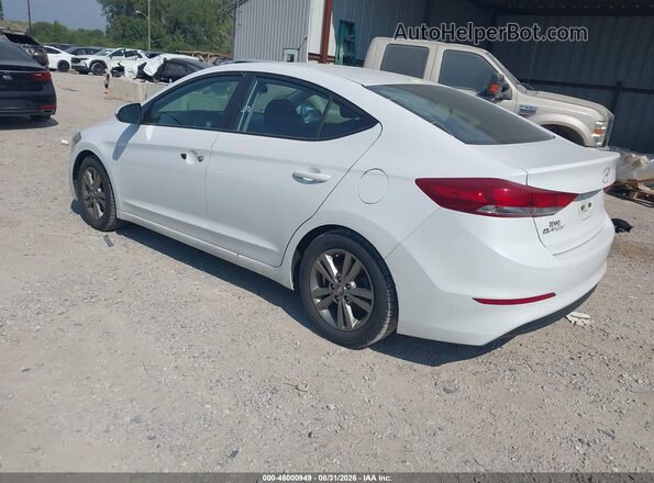 5NPD84LF9JH342861 2018 HYUNDAI ELANTRA White უკანა მარცხენა