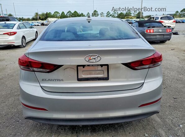 5NPD84LF9JH344061 2018 HYUNDAI ELANTRA Silver უკანა ხედი