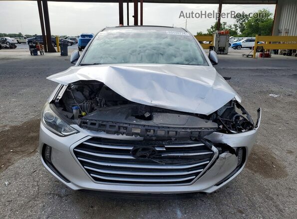 5NPD84LF9JH344061 2018 HYUNDAI ELANTRA Silver წინა ხედი