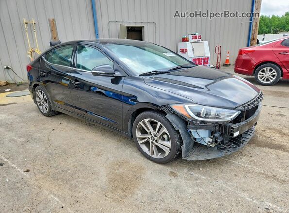 5NPD84LF9JH350099 2018 HYUNDAI ELANTRA Black Առջևի աջ