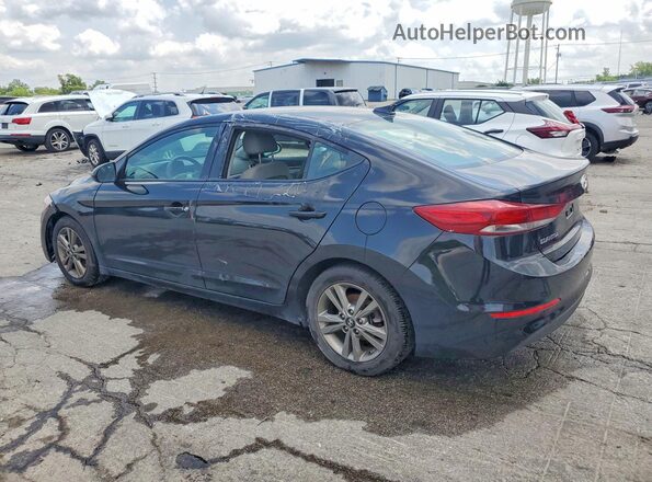 5NPD84LF9JH355397 2018 HYUNDAI ELANTRA Черный Задняя левая четверть