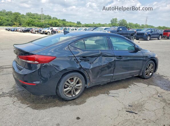 5NPD84LF9JH355397 2018 HYUNDAI ELANTRA Черный Задняя правая четверть