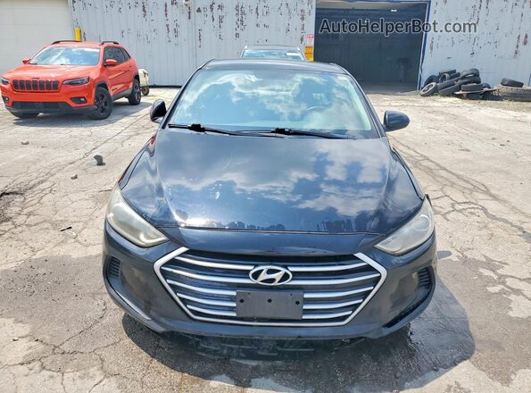 5NPD84LF9JH355397 2018 HYUNDAI ELANTRA Черный Вид спереди