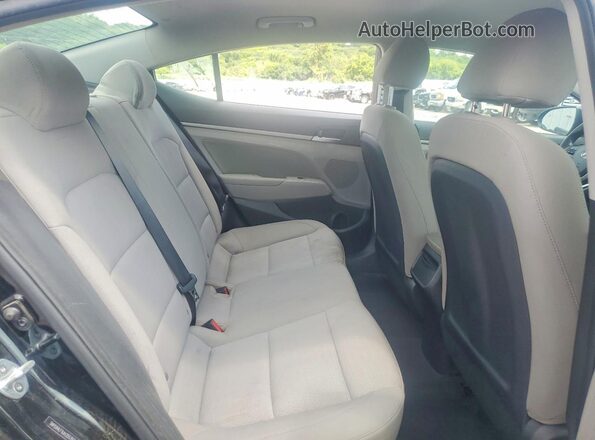 5NPD84LF9JH355397 2018 HYUNDAI ELANTRA Черный Вид задних сидений