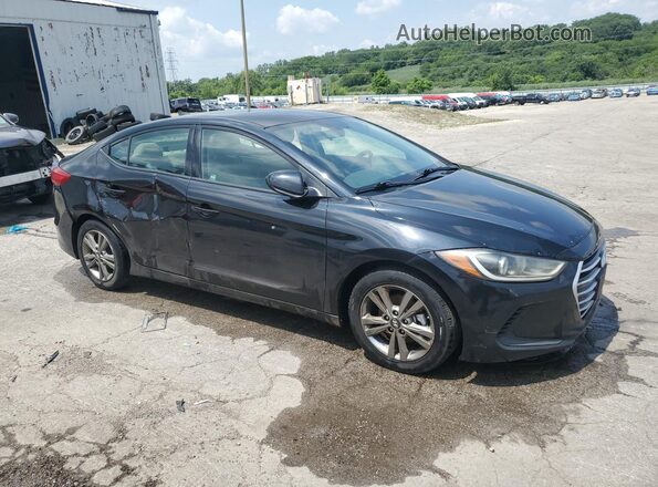 5NPD84LF9JH355397 2018 HYUNDAI ELANTRA Черный 