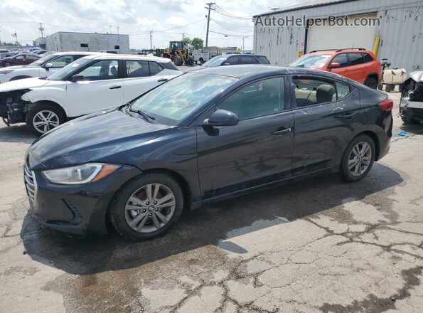 5NPD84LF9JH355397 2018 HYUNDAI ELANTRA Черный 